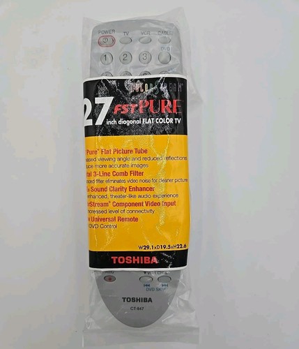 Toshiba 847 telecomando - toshiba,