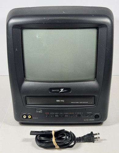 Zenith tvsb0902 crt tv - 9",