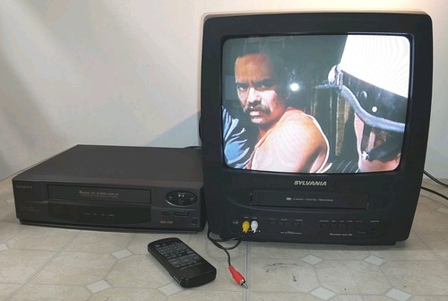 Sylvania crt crtv - tv, vcr