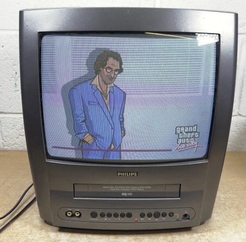 Philips crt cube tv - crt,