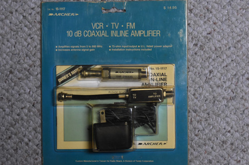 Radio shack archer vcr - shack,