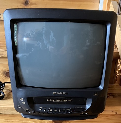 Sansui vcr combo - tv, 13"