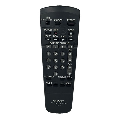 Sharp vcr catv - /,