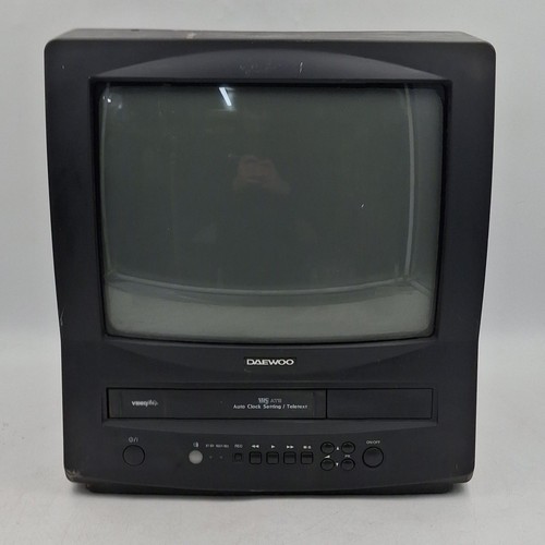 Daewoo crt vcr combo - crt,