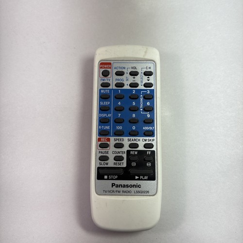 Panasonic vcr radio - panasonic, tv/vcr/fm