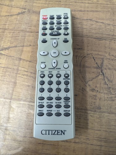 Citizen remote control - citizen, tv