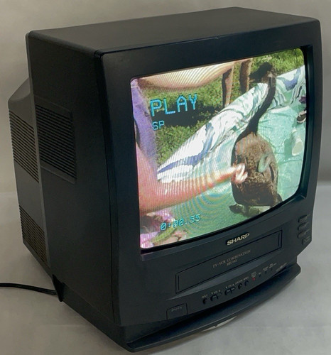 Vcr sharp 13vt - tv/vcr, 13vt-j100