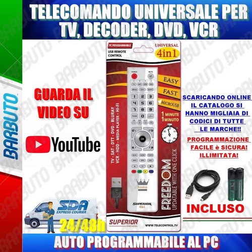 Telecomando universale per - telecomando,