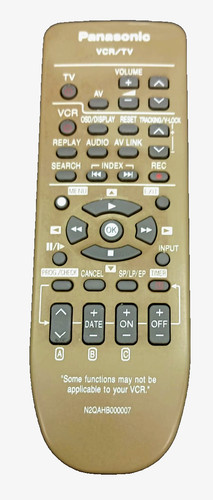 Telecomando panasonic vcr - vcr/tv,
